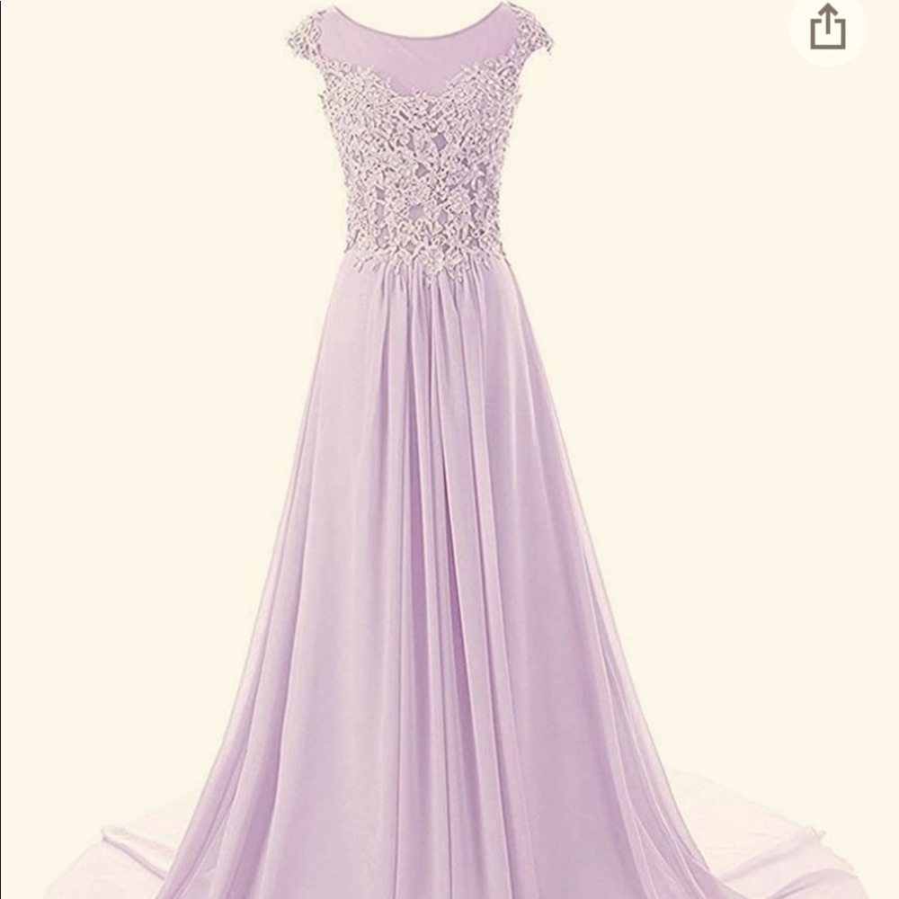 NEW WITH TAGS Lavender bridesmaid or prom dress